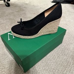 Seville Espadrilles Ballet Pump/Wedge with 9.5 CM WEDGE
